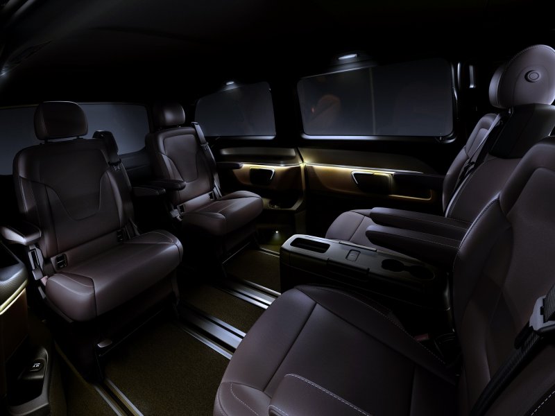 Mercedes v class 2015 салон