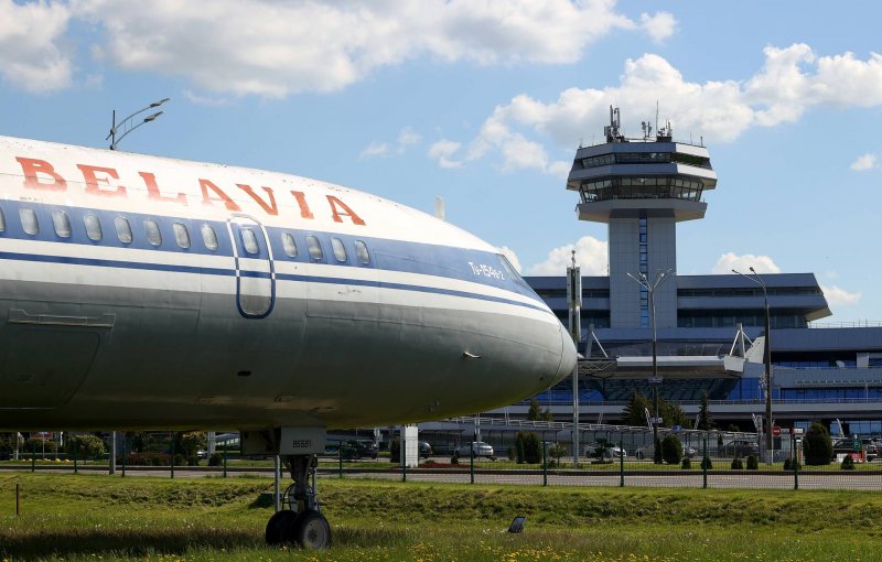 Самолет авиакомпании Belavia
