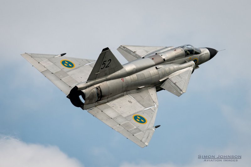 Сааб-37 Вигген истребитель