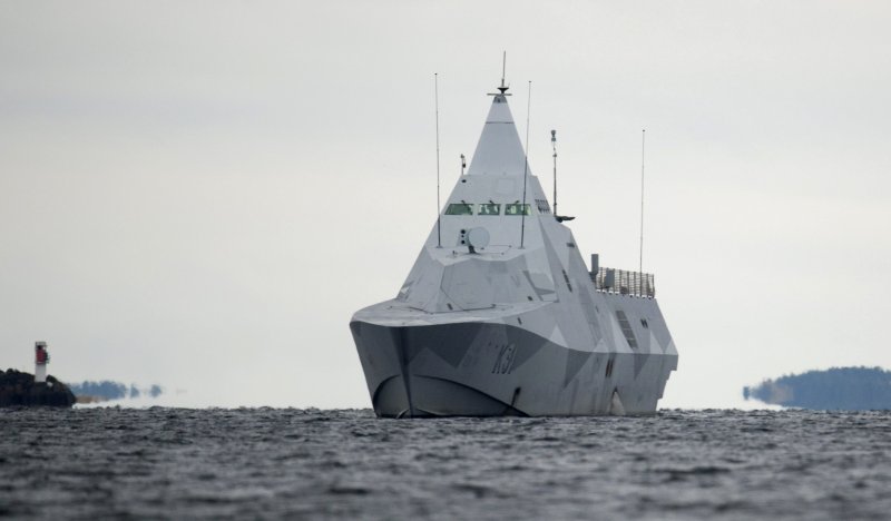 Шведский военный корабль Visby