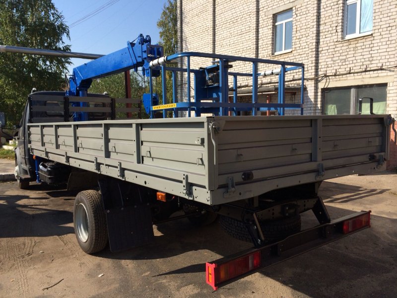 ГАЗ Валдай манипулятор