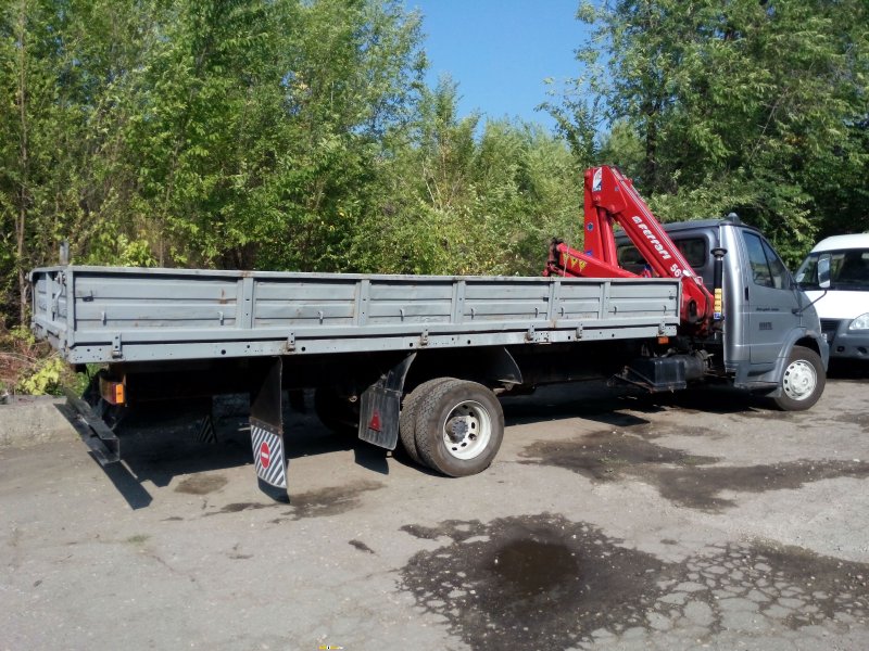 Автомобиль ГАЗ c41r13 3010gd крановый манипулятор