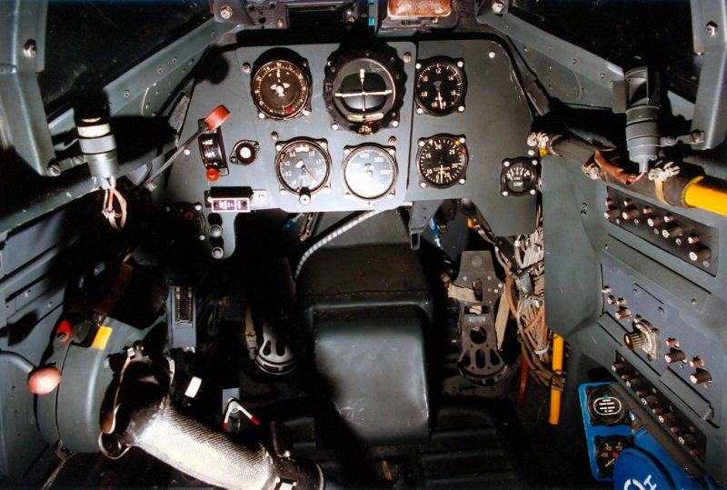 Messerschmitt bf.109 g6 кабина
