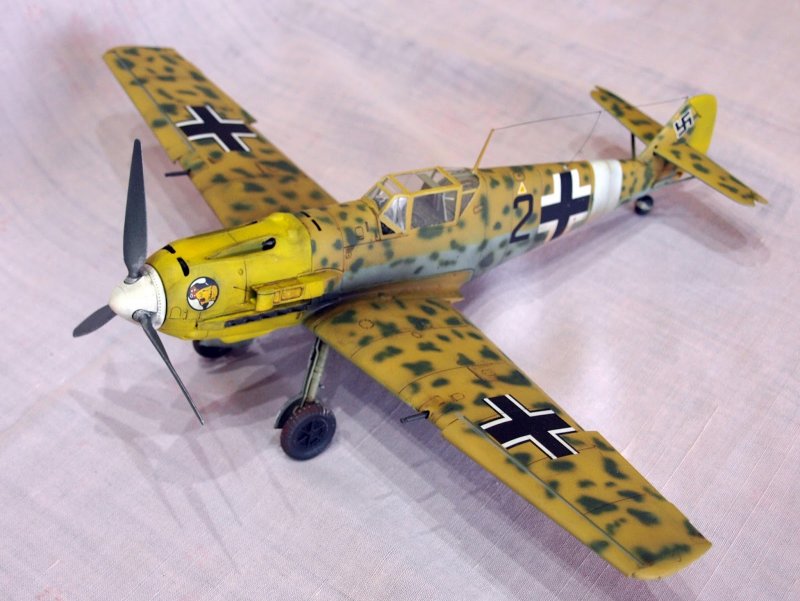 Dragon bf-109e-7 trop 1/32