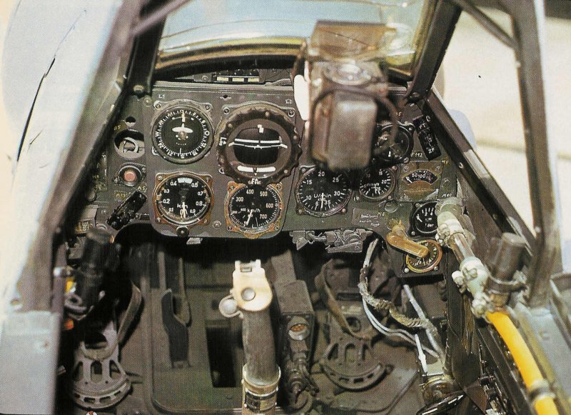 Мессершмитт bf 109 e7 кабина