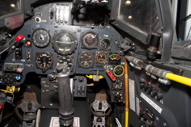 Messerschmitt bf.109 кабина
