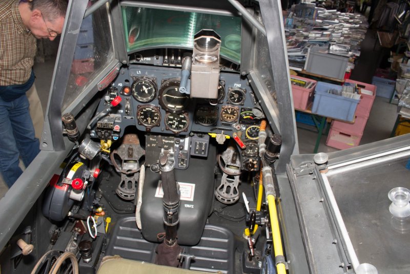 Messerschmitt bf.109 g6 кабина