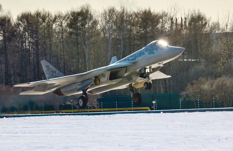Су-57 бортовой номер 057