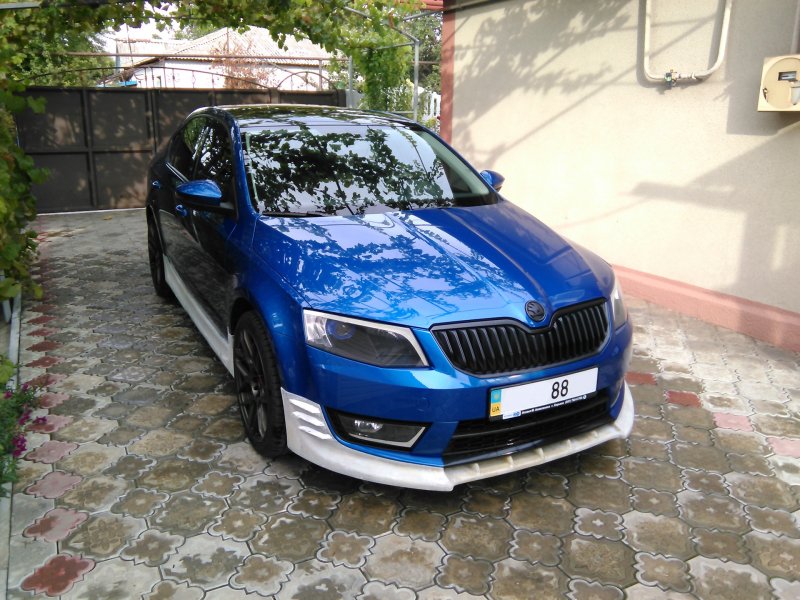 Обвес Skoda Octavia a7 - 2014