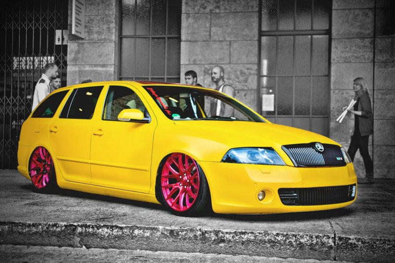 Skoda Octavia a5 stance