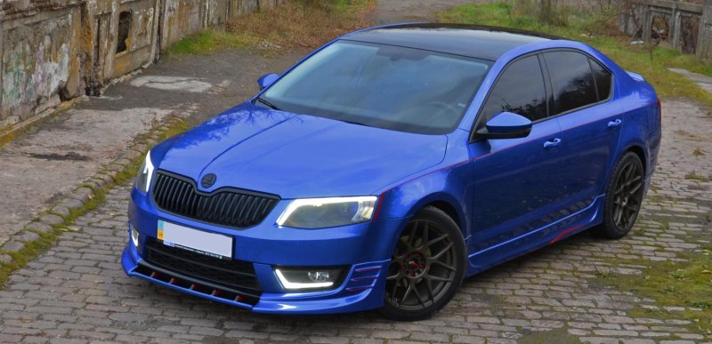 Skoda Octavia a7 обвес
