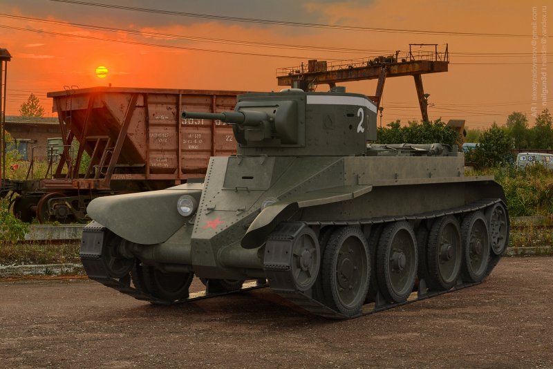 БТ-7 WOT