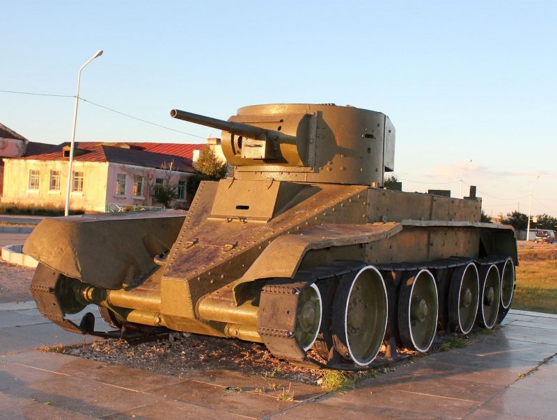 БТ-2 В Монголии