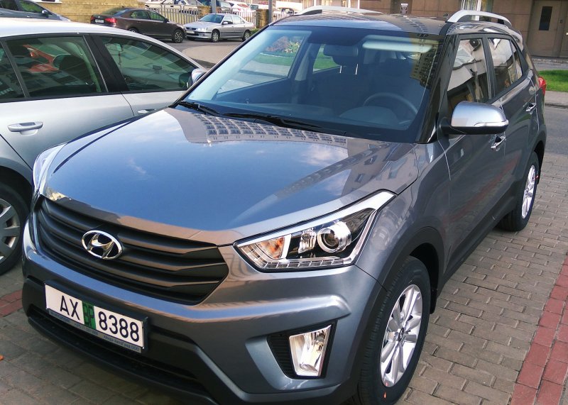 Hyundai Creta серый металлик