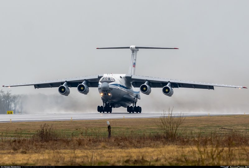 Ил 76 взлет