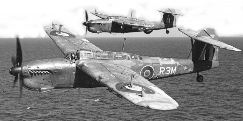Бомбардировщиков Fairey Barracuda