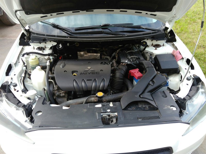 Lancer x 1.8 под капотом