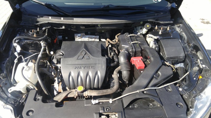 Lancer x 1.8 под капотом