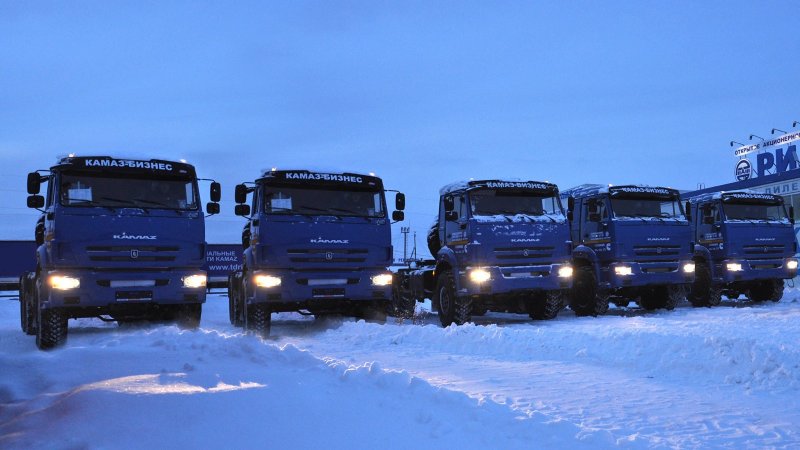 КАМАЗ 65225 крайний Север