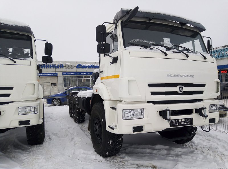 КАМАЗ 43118 для севера