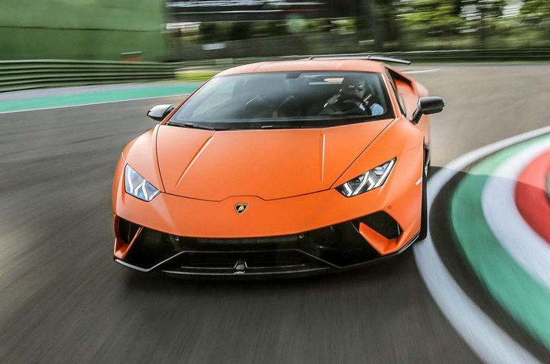 Lamborghini Huracan Performance оранжевый пепел