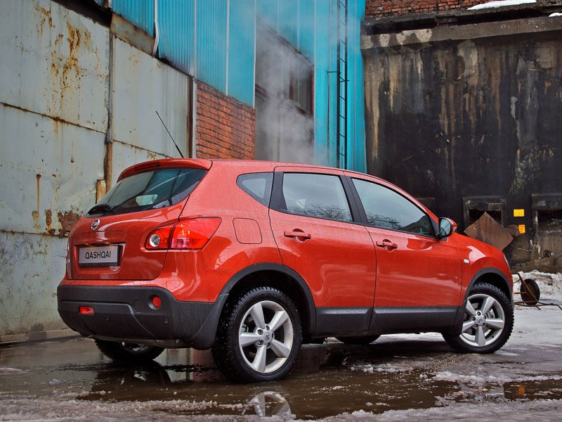 Nissan Qashqai 2007 коричневый