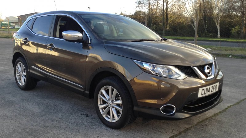 Nissan Qashqai j11 коричневый