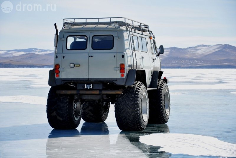ГАЗ 66 снегоболотоход