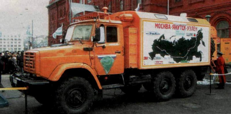 ЗИЛ 4334 автопробег