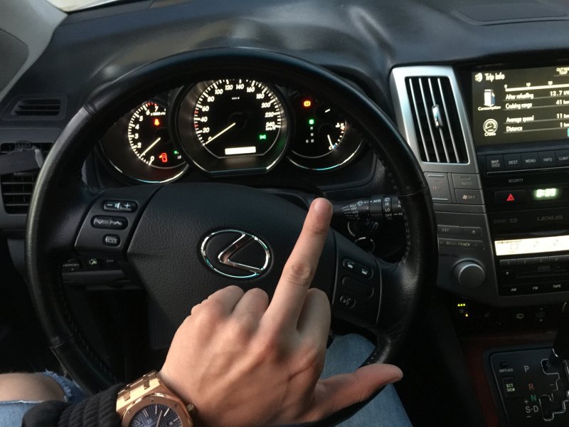 Я за рулём Lexus RX 400