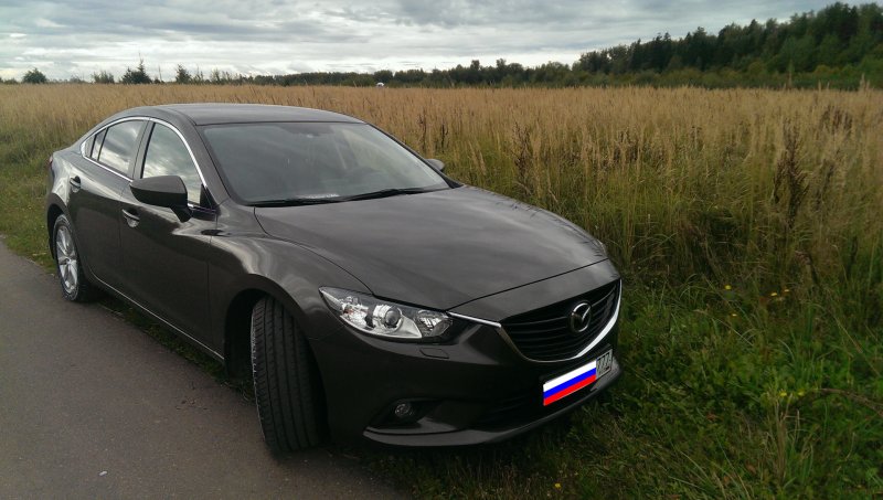 Mazda 6 коричневая