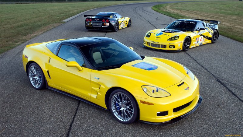 Машина Chevrolet Corvette c6