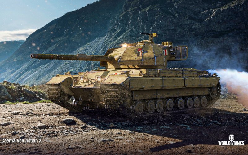 World of Tanks Caernarvon