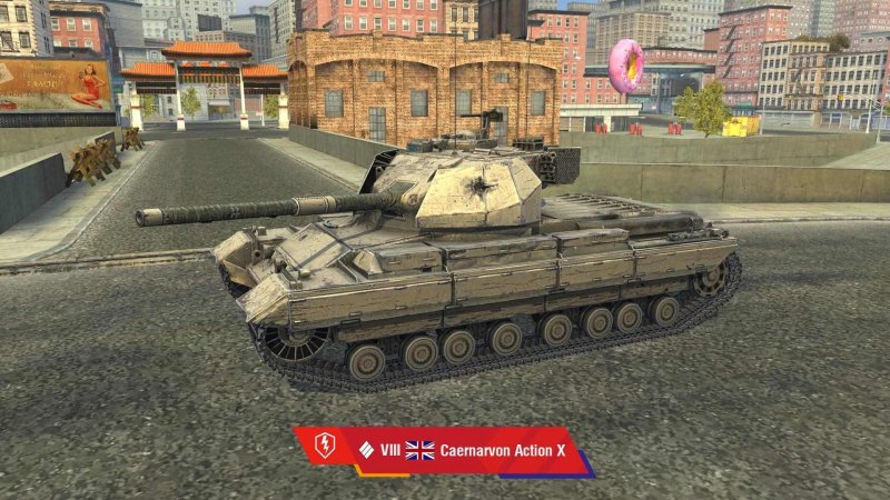 Caernarvon блиц