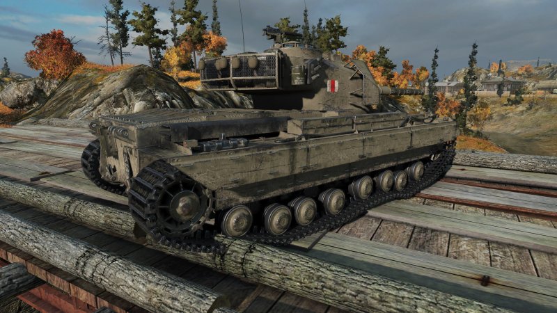 Танк Caernarvon в World of Tanks