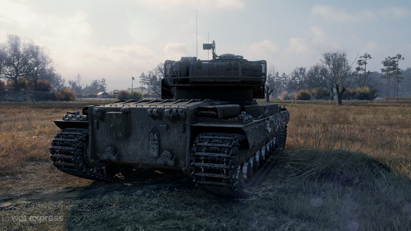 Танк Caernarvon в World of Tanks