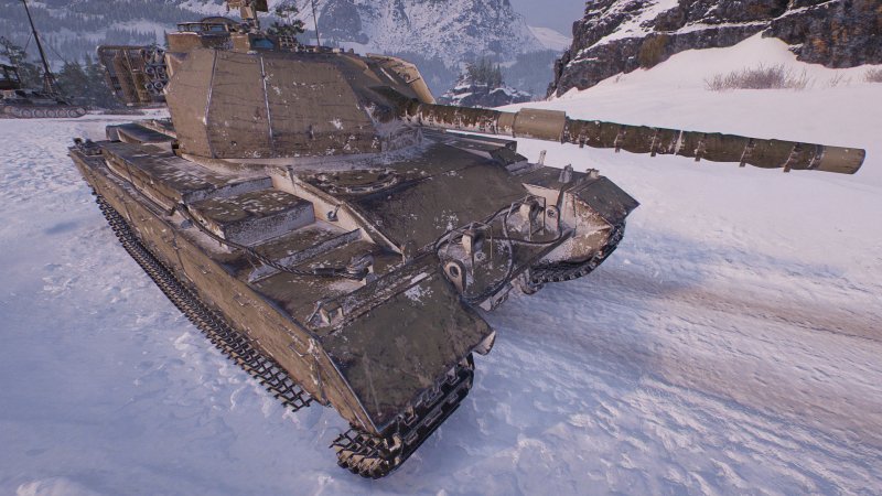 Танк Caernarvon в World of Tanks