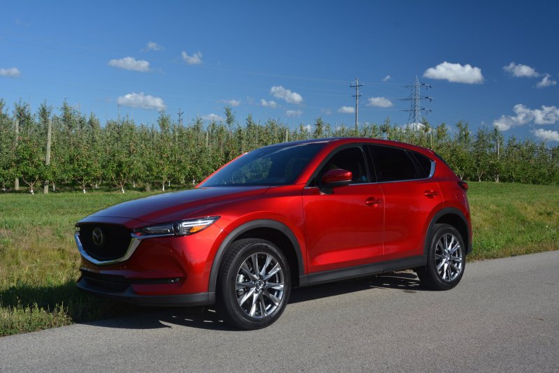 Mazda cx5 2020 красная