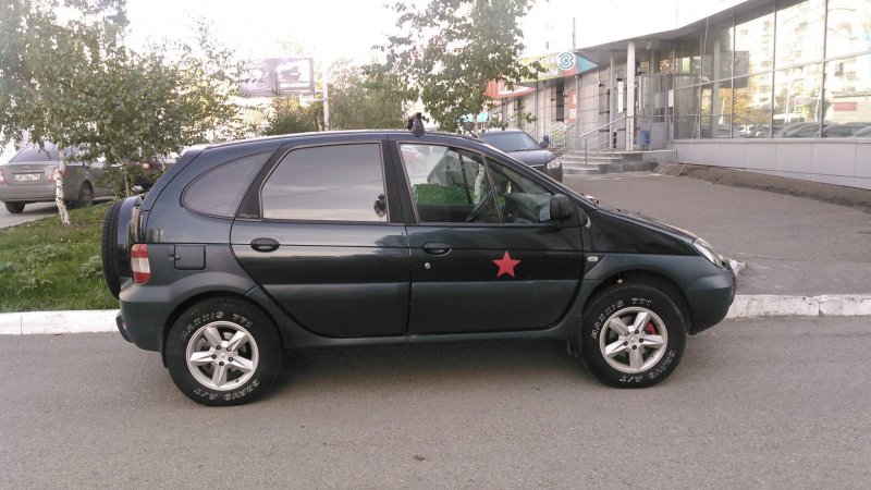 Renault Scenic rx4 белый