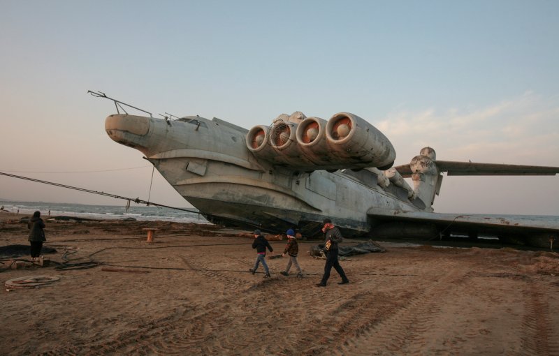 Экраноплан Лунь Дербент 2021