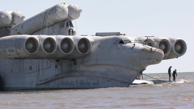 Экраноплан Каспийский монстр