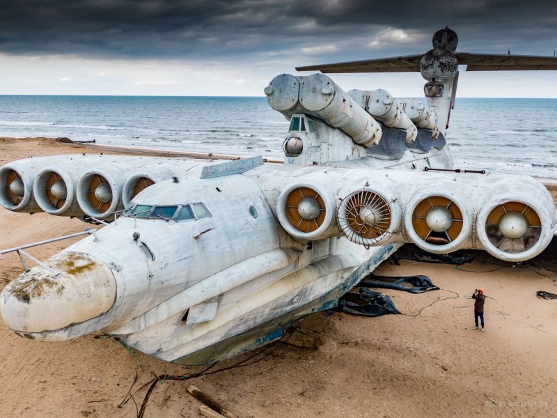 Экраноплан Лунь Дагдизель