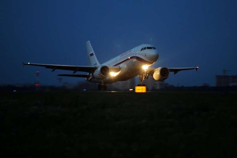 Взлет самолета в Ростове