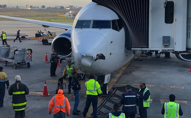 Боинг 737 посадка