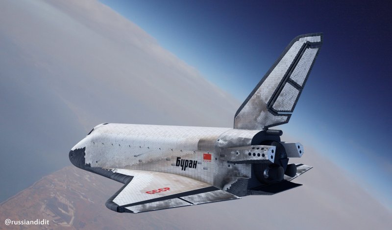 STS-1 Shuttle Orbiter Columbia VAB