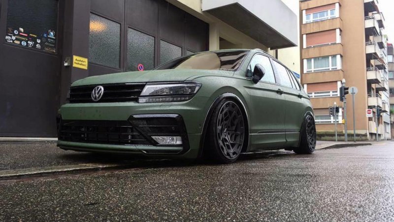 VW Tiguan radi8 stance
