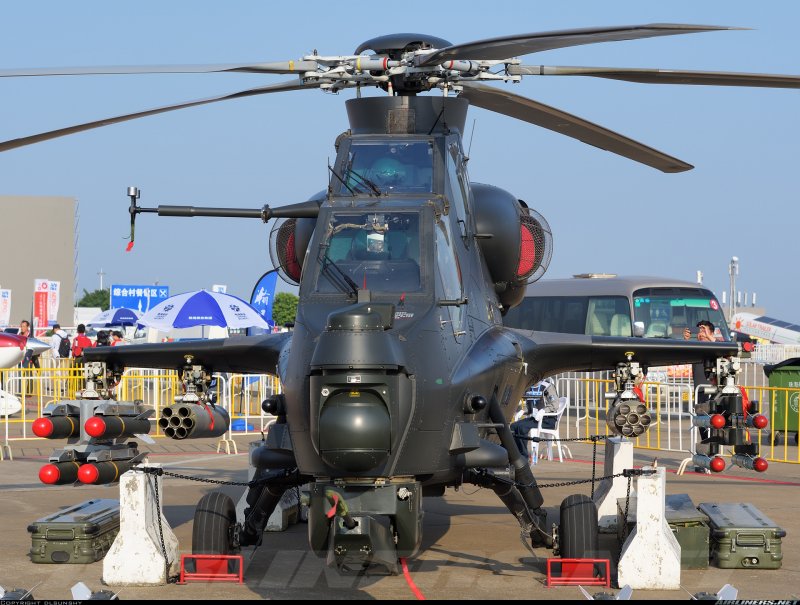 WZ-10 вертолет