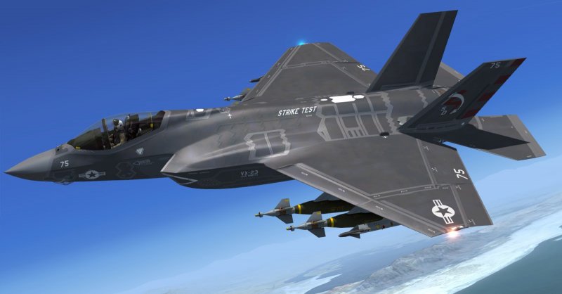 Американский самолет f35