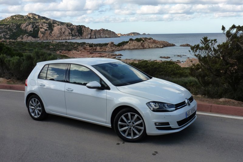 Golf 7 белый