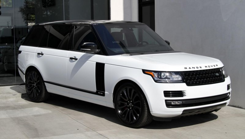 Range Rover белый
